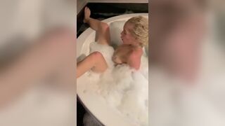 Playing in the jacuzzi #1