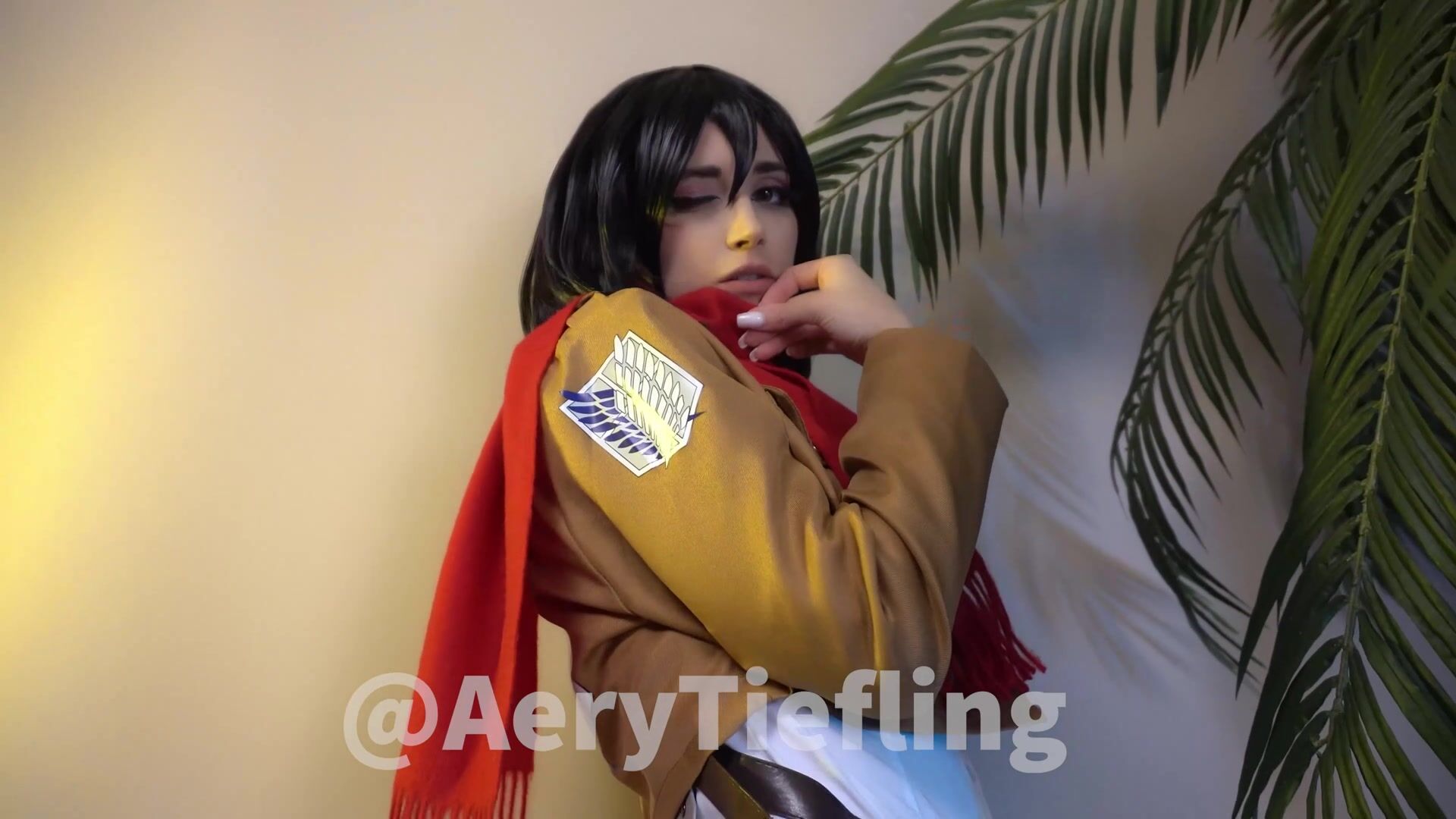 Mikasa Ackerman from Attack on Titan by Aery Tiefling