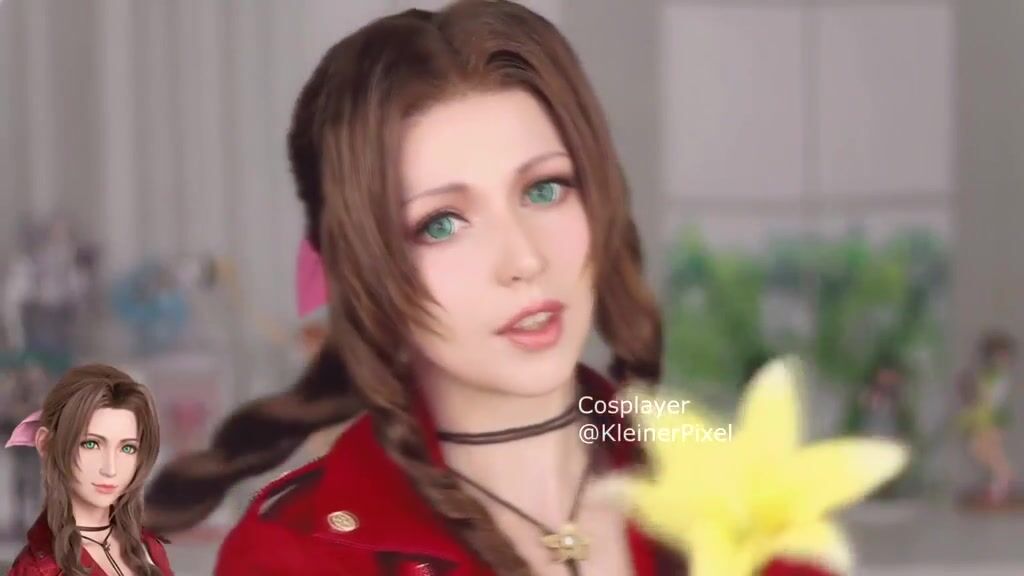 Aerith cosplay by Kleiner Pixel